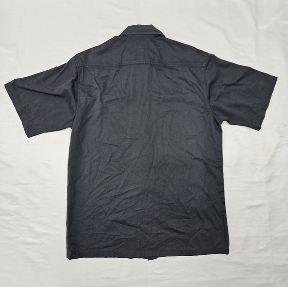 Carhartt Relaxed Fit Button Up Short Sleeve Grey Men's Size Large - Picture 6 of 6